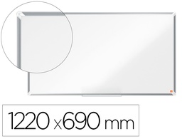 [1915367] PIZARRA BLANCA NOBO PREMIUM PLUS ACERO VITRIFICADO FORMATO PANORAMICO 55\&quot; MAGNETICA 1220X690 MM