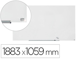 [1905178] PIZARRA BLANCA NOBO IMPRESSION PRO CRISTAL 85\&quot; MAGNETICA 1883X1059 MM