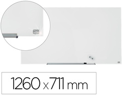 [1905177] PIZARRA BLANCA NOBO IMPRESSION PRO CRISTAL 57\&quot; MAGNETICA 1260X711 MM