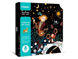 [MD4094] JUEGO DIDACTICO MIDEER SCRATCH ART CARD BOY