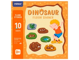 [MD2077] JUEGO DIDACTICO MIDEER DINOSAURIO CON 64 ADHESIVOS PARA SUELO REMOVIBLES