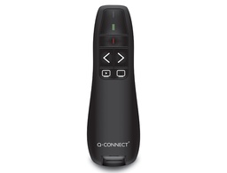 [KF11029] PUNTERO LASER Q-CONNECT PARA PRESENTACIONES 5 BOTONES ALCANCE 20 MT MICRO USB