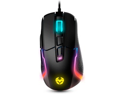 [NXKROMKICK] RATON KROM KICK GAMING RGB OPTICO 800-6200 DPI 7 BOTONES ILUMINACION LED RGB RAINBOW