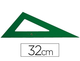 [666-32] CARTABON FABER 32 CM PLASTICO VERDE