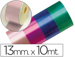 [2412-21] CINTA FANTASIA 10 MT X 13 MM ROSA