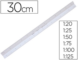 [176151] ESCALA FABER PLASTICO 153-A -1:20-25-50-75-100-125