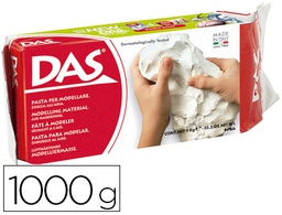 [F387500] PASTA DAS BLANCA PARA MODELAR SECA SIN COCCION 1000 GR