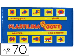 [70-13] PLASTILINA JOVI 70 AZUL OSCURO -UNIDAD TAMAÑO PEQUEÑO