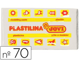 [70-01] PLASTILINA JOVI 70 BLANCA -UNIDAD -TAMAÑO PEQUEÑO