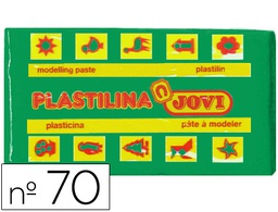 [70-10] PLASTILINA JOVI 70 VERDE CLARO -UNIDAD -TAMAÑO PEQUEÑO