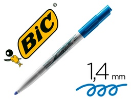 [9581701] ROTULADOR BIC VELLEDA PARA PIZARRA AZUL -PUNTA REDONDA 2 MM