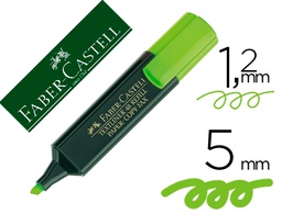 [154863] ROTULADOR FABER FLUORESCENTE 48-63 VERDE