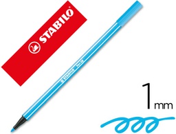 [68/57] ROTULADOR STABILO PEN 68 AZUL CELESTE 1 MM