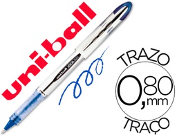 [707547000] ROTULADOR UNI-BALL ROLLER UB-200 VISION AZUL 0,8 MM -UNIDAD