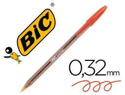 [8373612] BOLIGRAFO BIC CRISTAL ROJO -UNIDAD