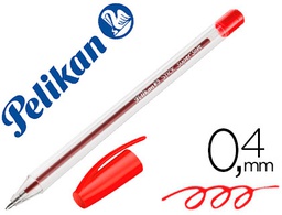 [601474] BOLIGRAFO PELIKAN STICK SUPER SOFT ROJO