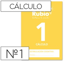 [ECC1] CUADERNO RUBIO ENTRENA TU MENTE ESTIMULACION COGNITIVA CALCULO 1