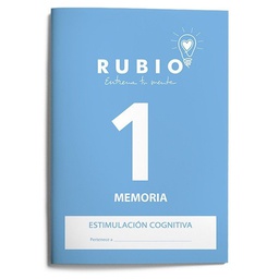 [ECM1] CUADERNO RUBIO ENTRENA TU MENTE ESTIMULACION COGNITIVA MEMORIA 1