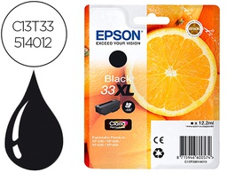 [C13T33514012] INK-JET EPSON EXPRESSION PREMIUN T3351 33XL XP-530 / XP-630 / XP-640 / XP-830 / XP-900 NEGRO 530 PAG