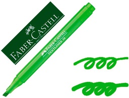 [157763] ROTULADOR FABER FLUORESCENTE TEXTLINER 38 VERDE