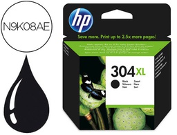 [N9K08AE] INK-JET HP 304XL DESKJET 3000 / 3720 / 3730 NEGRO 300 PAGINAS