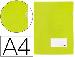 [BL25] CARPETA LIDERPAPEL DOSSIER A4 U ERO AMARILLO FLUOR OPACO