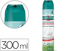 [84773] AMBIENTADOR SANYTOL DESINFECTANTE PARA HOGAR Y TEJIDOS SPRAY BOTE DE 300 ML