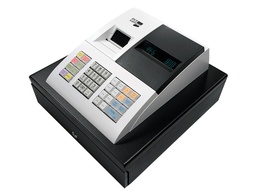 [ER-057/S] REGISTRADORA ECR SAMPOS ER-057 S BLANCA 14 DEPARTAMENTOS DISPLAY VFD ANTIREFLEJOS CONFORME