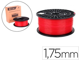 [COL3D-LFD017R] FILAMENTO 3D COLIDO ABS PREMIUM 1,75 MM 1 KG ROJO