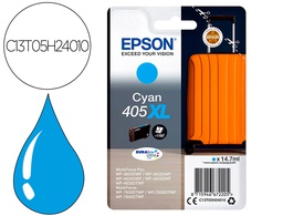 [C13T05H24010] INK-JET EPSON 405 XL WF-3820DWF / WF-4820DWF / WF-7830DTWF / WF-7840DTWF ALTA CAPACIDAD CIAN