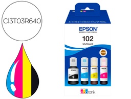 [C13T03R640] INK-EPSON /102 ECOTANK AMARILLO INK BOTELLA /ECOTANK ET-2700 / ET-2750 / ET-2751 / ET-2756 / ET-3700 /