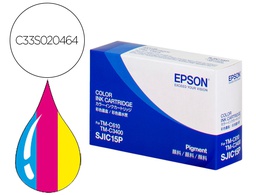 [C33S020464] INK-JET EPSON TM-C 3400 (SJIC15P) CMY