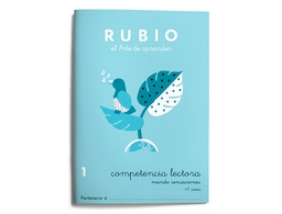 [CL1] CUADERNO RUBIO COMPETENCIA LECTORA 1 - MUNDO SENSACIONES