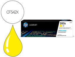 [CF542X] TONER HP LASERJET 203X M254DW / 280NW / 281FDW AMARILLO 2500 PAGINAS