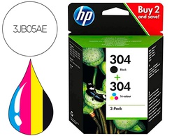 [3JB05AE] INK-JET HP 304 3JB05AE DESKJET 2620 / 2630 / 3720 / 3730 / 3750 / 3760 / ENVY 5010 / 5020 / 5030 MULTIPACK