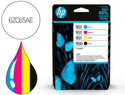 [6ZC65AE] TONER HP 950BK/951- 6ZC65AE MULTIPACK NEGRO/ CIAN / MAGENTA / AMARILLO